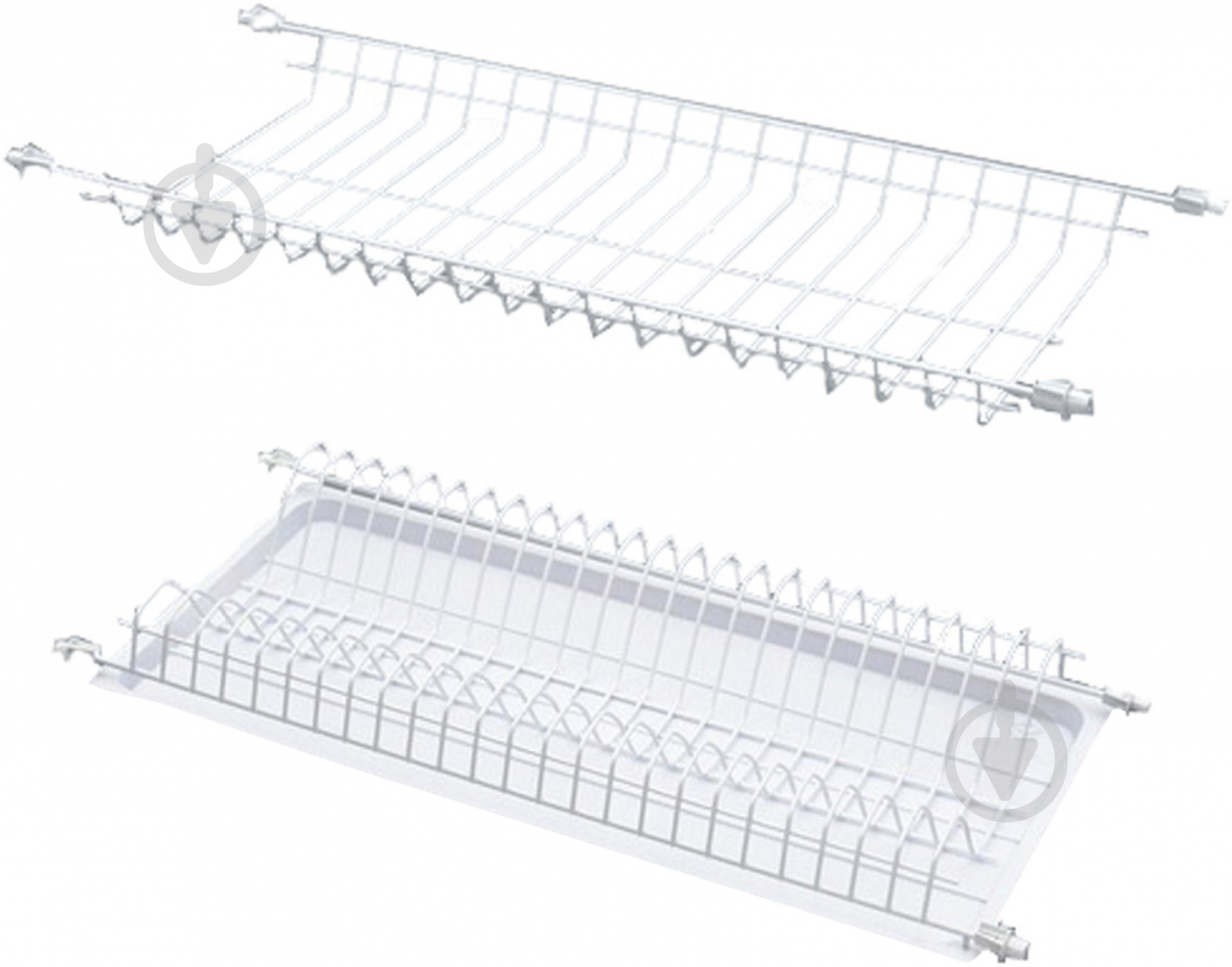 Сушарка для посуду Rejs 500 мм біла Standart WE06.1625.01.010 - фото 1