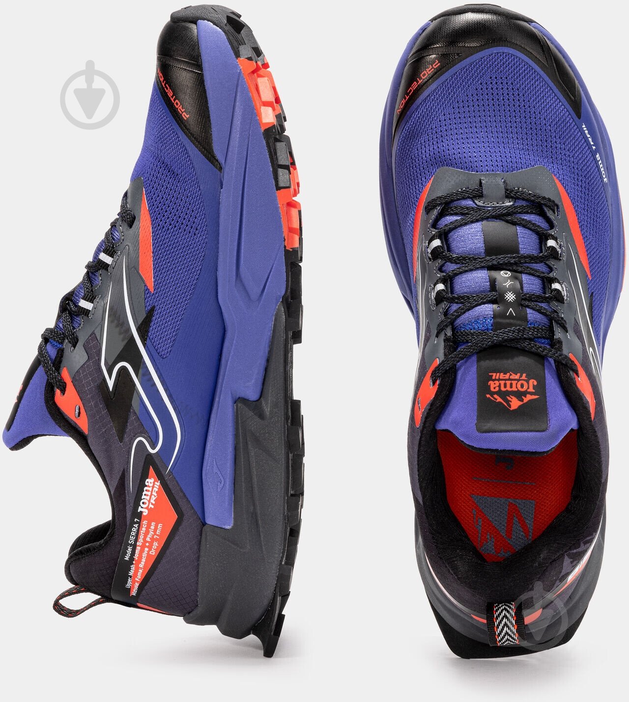 Кросівки чоловічі Joma Sierra TKSIES2505 р.42,5 фіолетові - фото 4