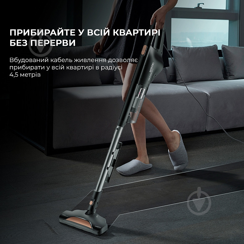Пылесос Deerma Stick Vacuum Cleaner Cord DX600 white - фото 2