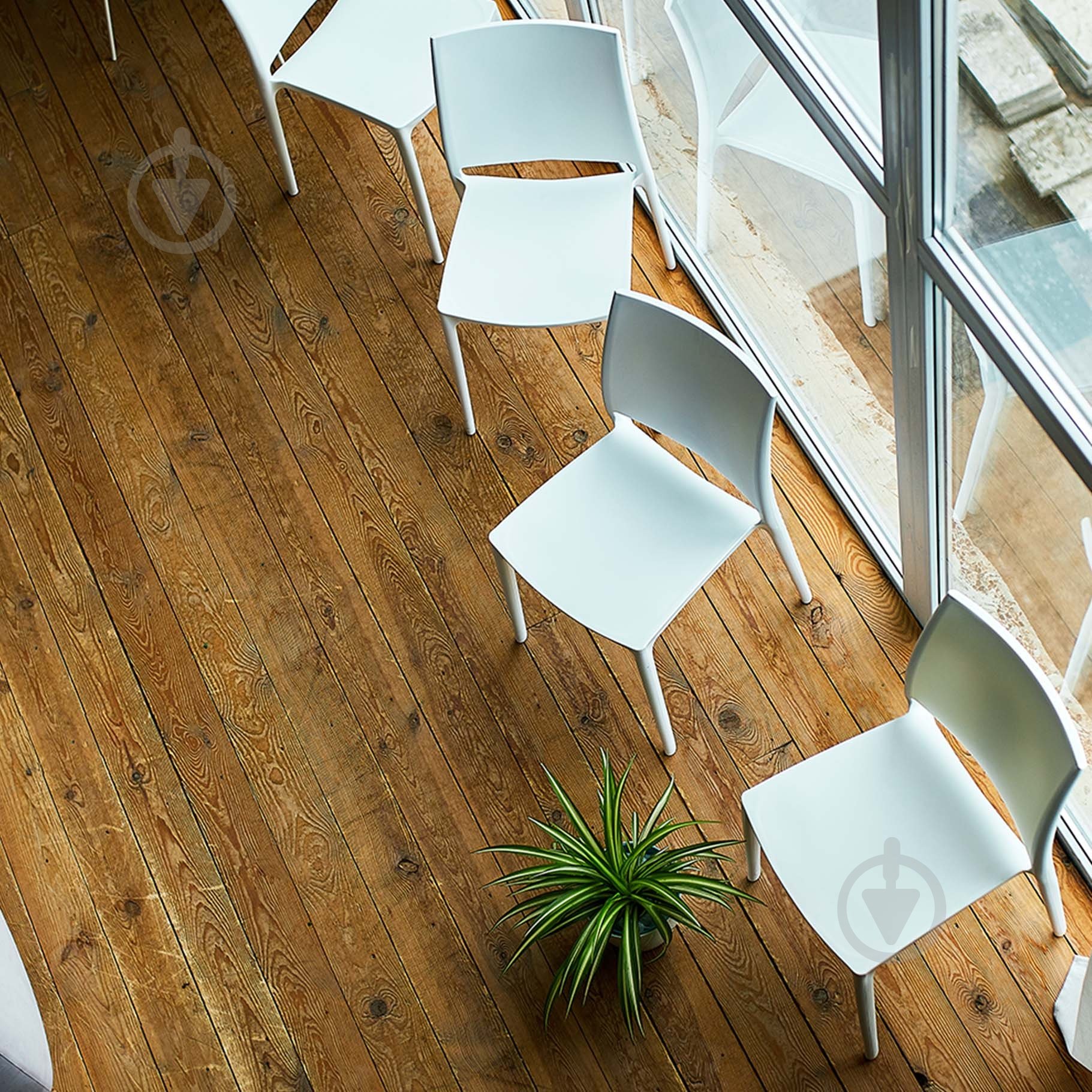 Стул обеденный Эмма new белый /белый - фото 4