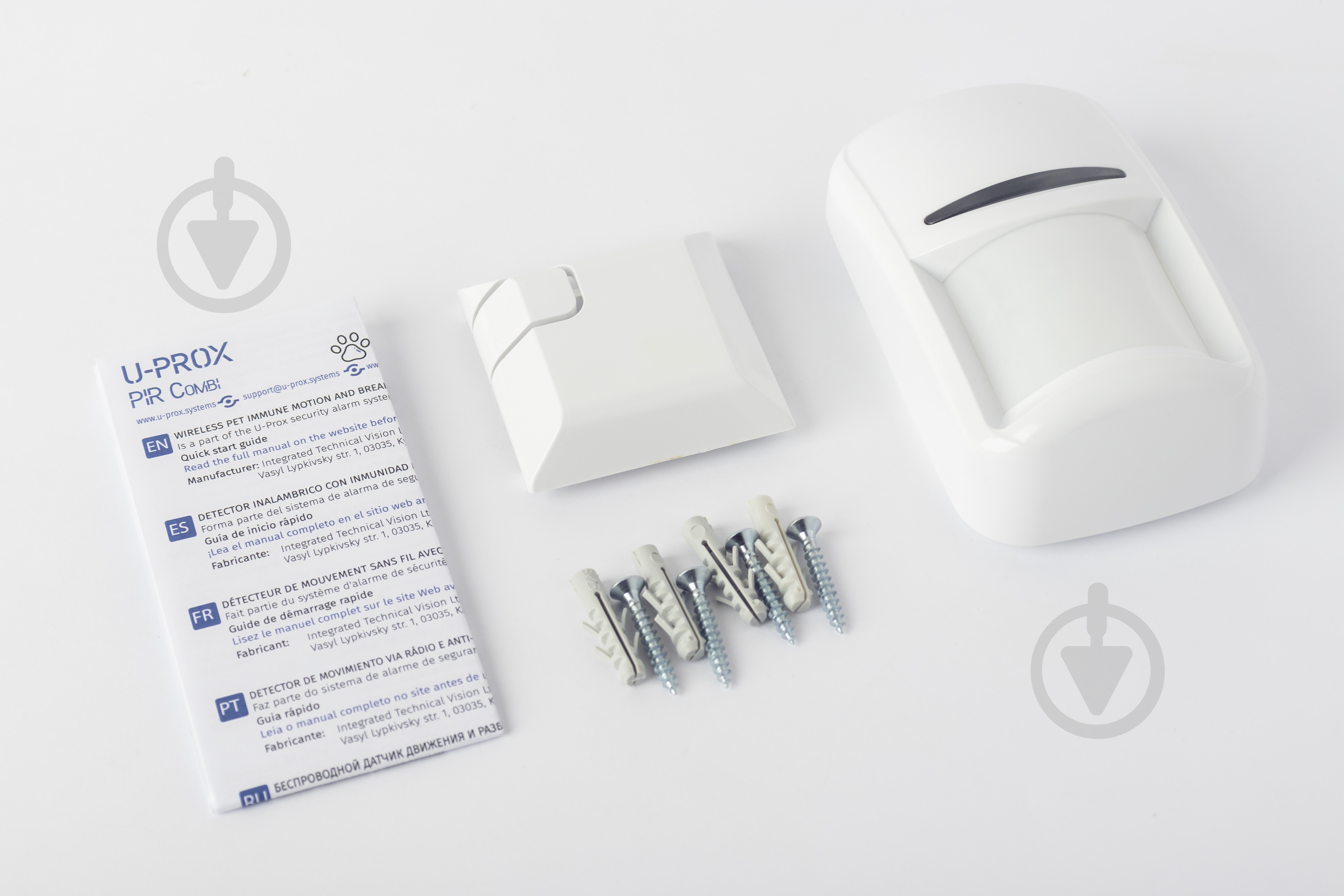 Беспроводной датчик движения U-PROX PIR Combi White - фото 10