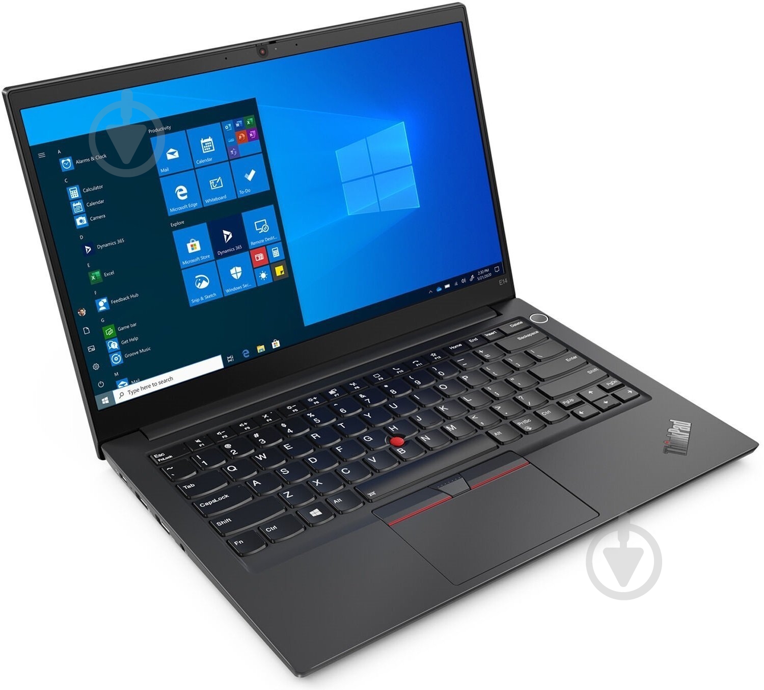 Ноутбук Lenovo ThinkPad E14 14 (20TA001URT) black - фото 2 Ноутбук Lenovo ThinkPad E14 14 (20TA001URT) black - фото 2