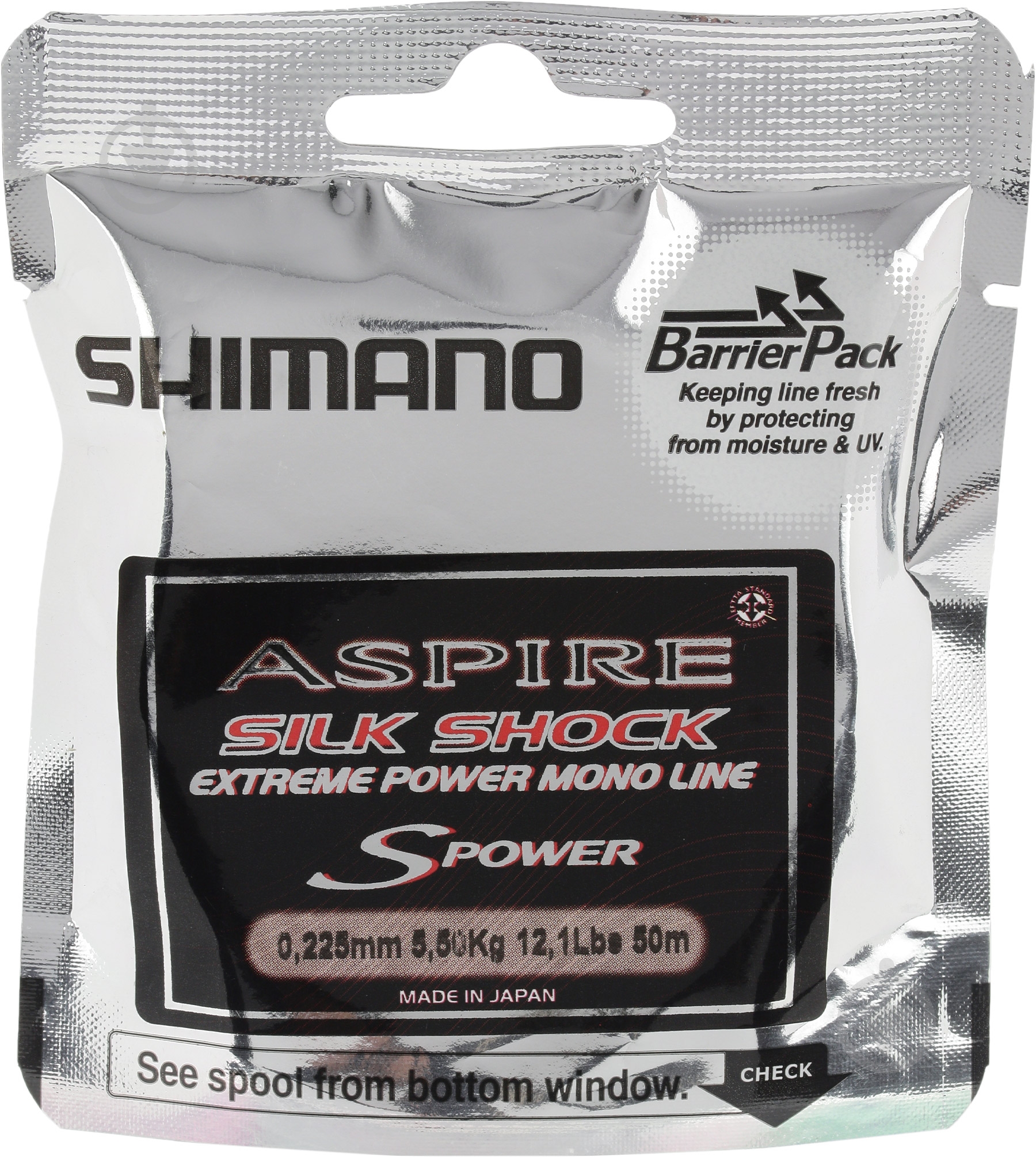 Леска Shimano Aspire 50м 0.22мм 5,5кг - фото 2 Леска Shimano Aspire 50м 0.22мм 5,5кг - фото 2