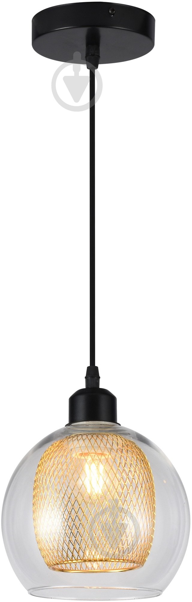 ВИТРИНА! Подвес WunderLicht 1x40 Вт E27 прозрачный MF4435 - фото 1