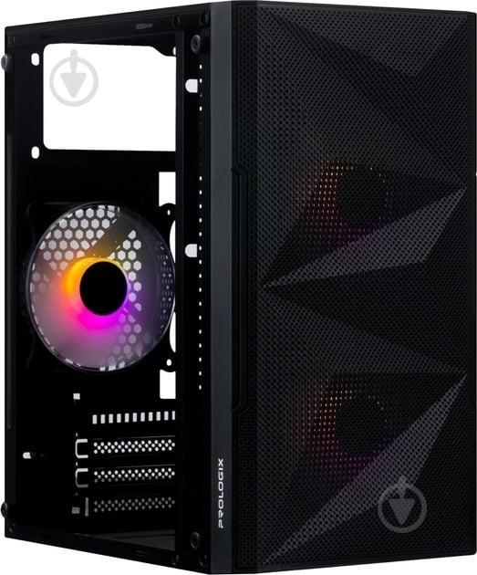 Корпус PrologiX E113 Tempered Glass&Mesh Black - фото 1 Корпус PrologiX E113 Tempered Glass&Mesh Black - фото 1