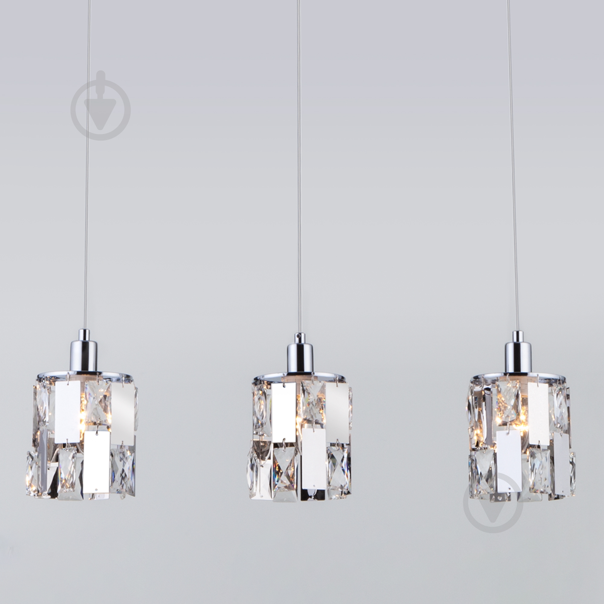 ВИТРИНА! Подвес Strotskis Scoppio 3x60 Вт E14 хром 50101/3 (хром) - фото 2 ВИТРИНА! Подвес Strotskis Scoppio 3x60 Вт E14 хром 50101/3 (хром) - фото 2