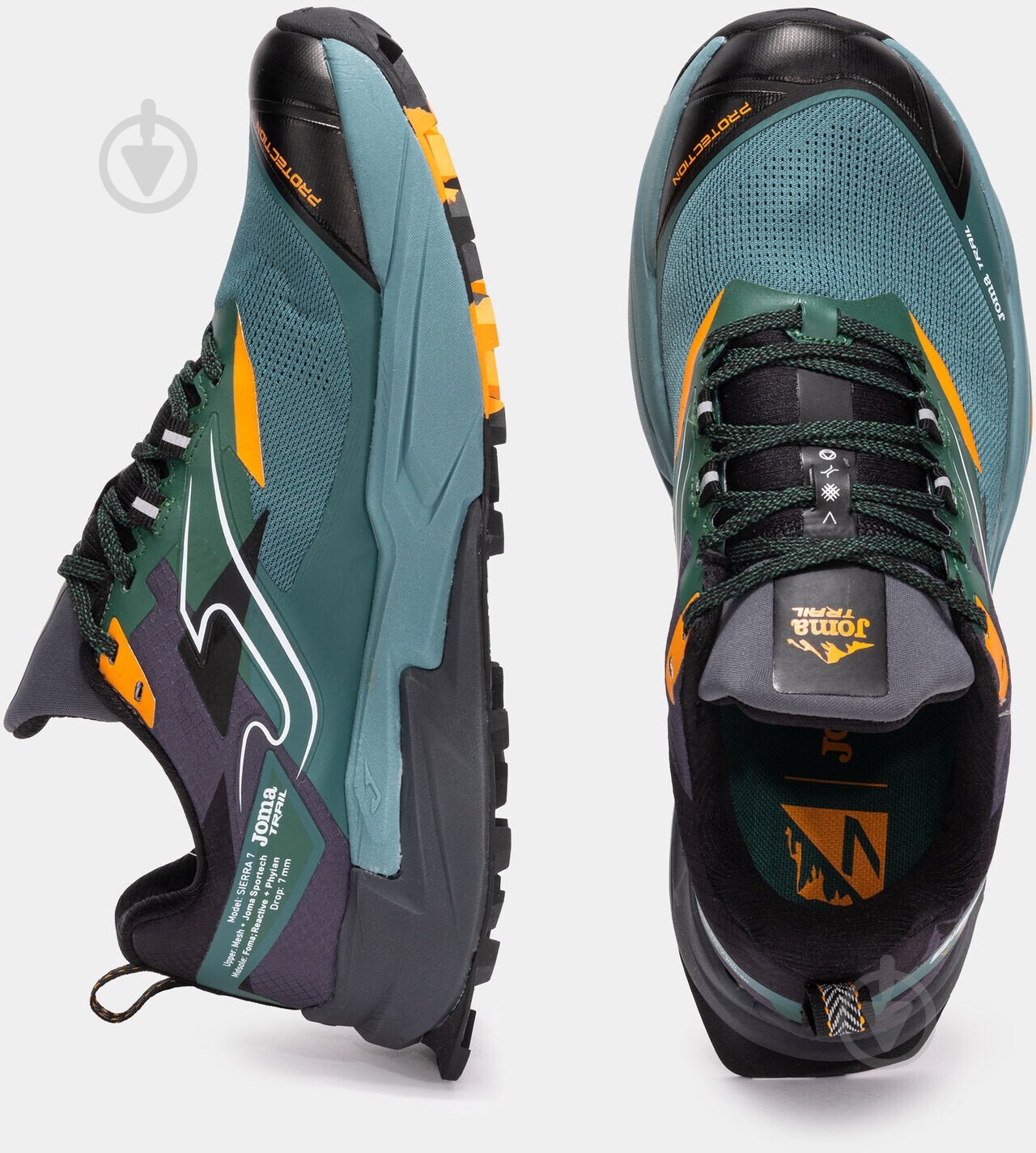 Кроссовки мужские Joma Sierra TKSIES2521 р.43 зеленые - фото 4