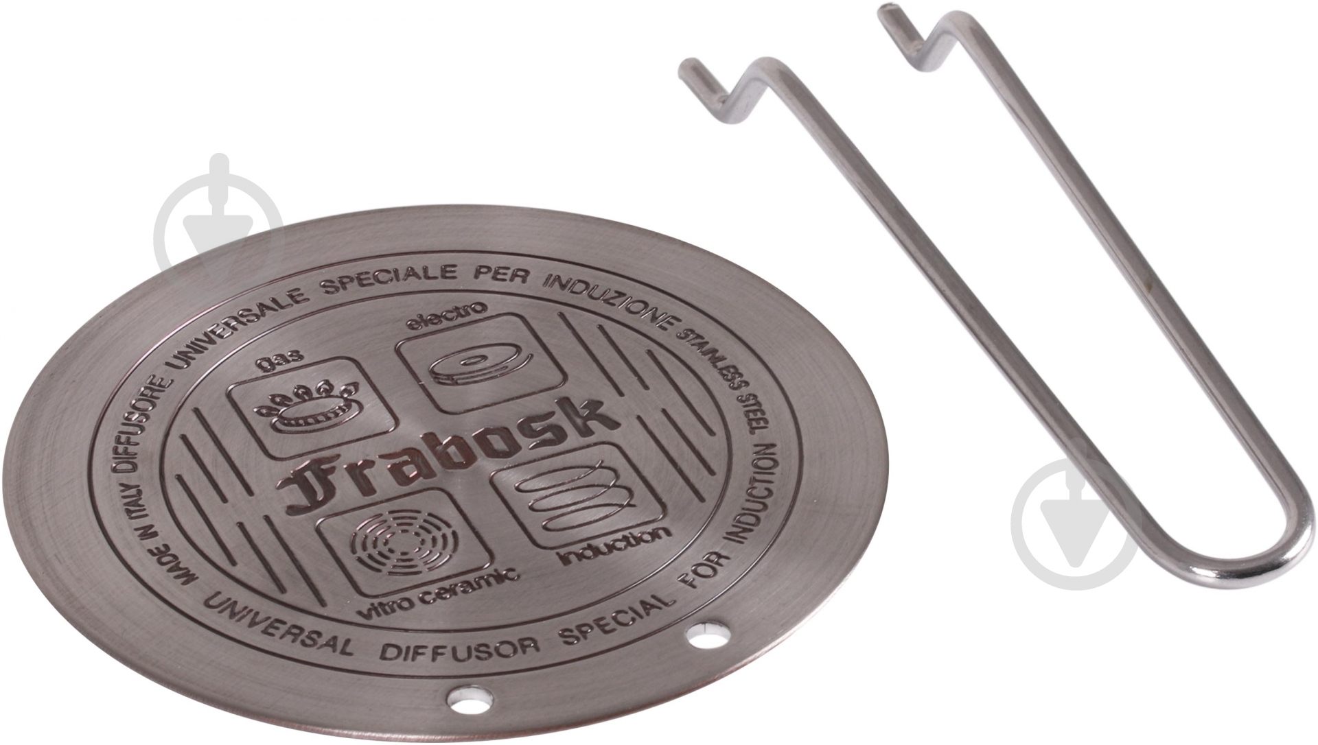 Диск для индукции Frabosk с щипцами 14 см - фото 3