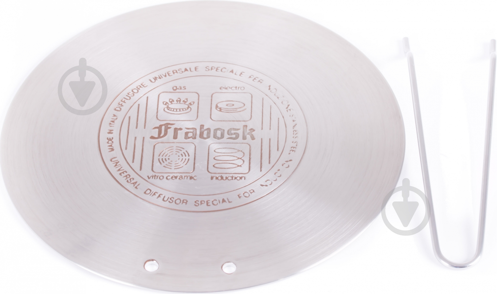 Диск для індукції Frabosk зі щипцями 22 см - фото 3
