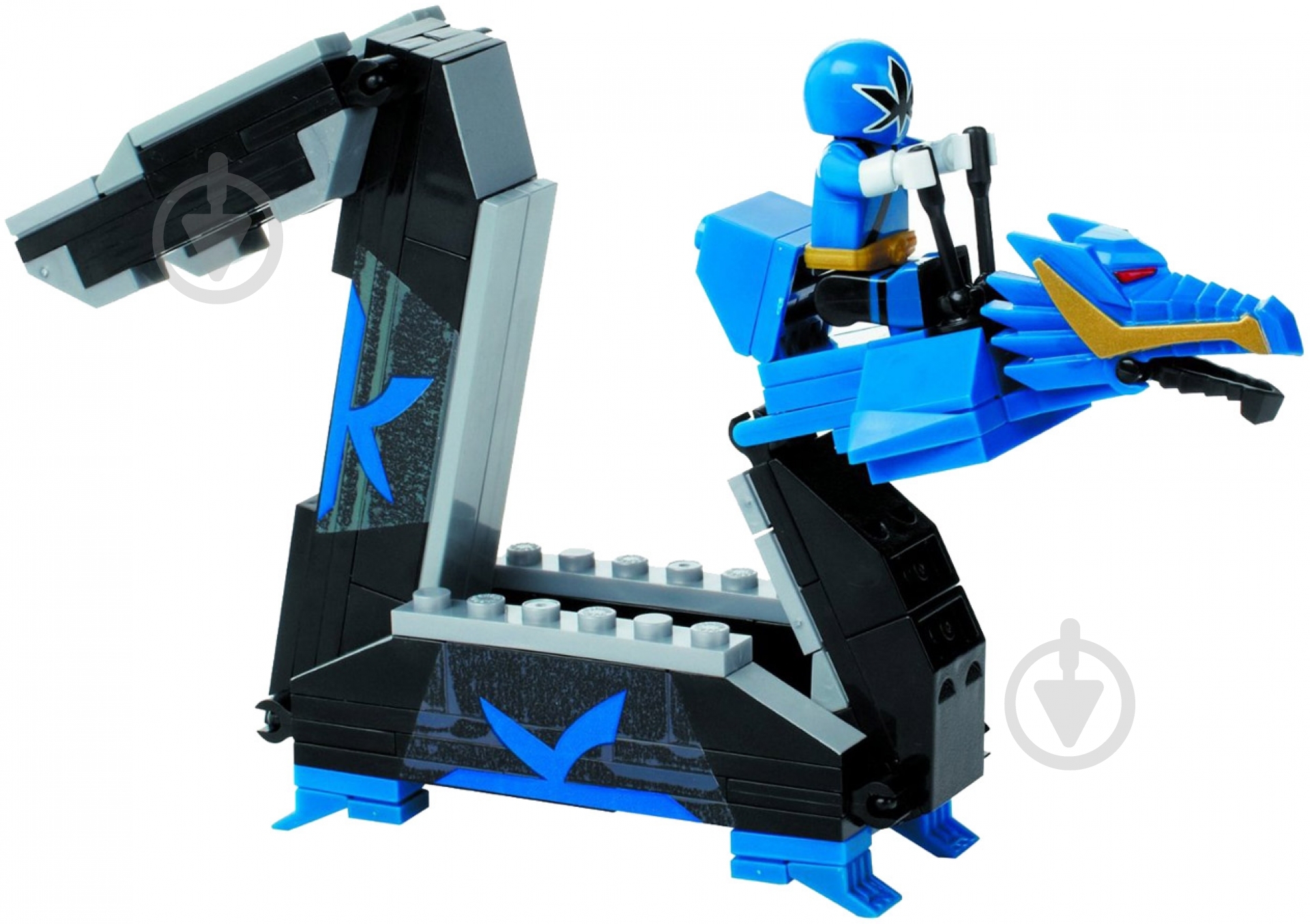 Конструктор Mega Bloks Power Rangers Samurai Синий Зорд-Дракон 5773 - фото 1