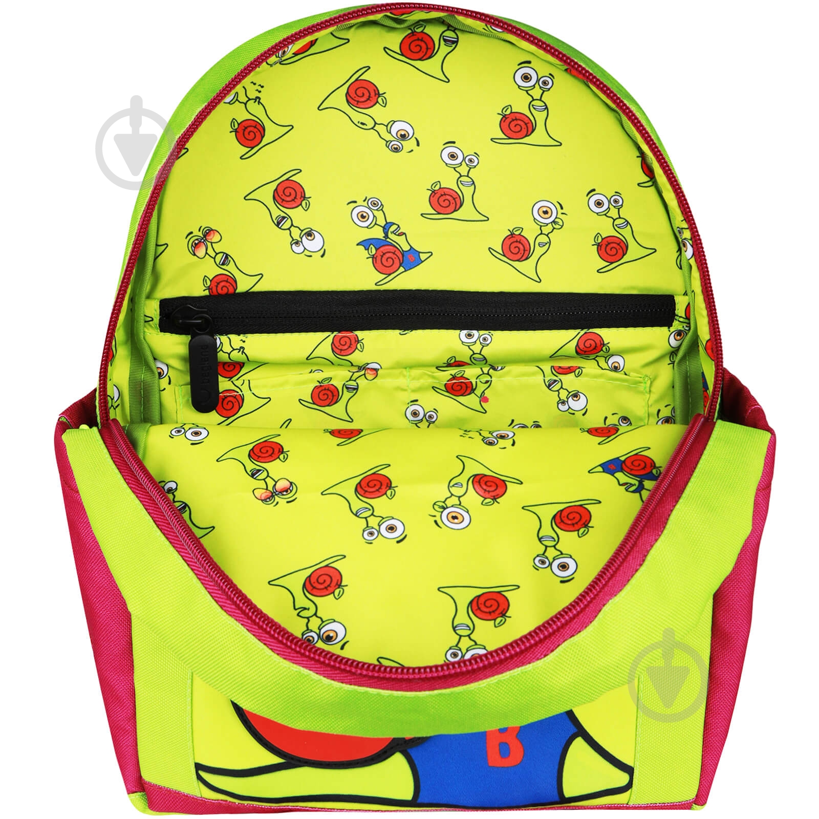Рюкзак детский Bagland City TM Bob Snail фиолетовый 00129664 суб 1508 - фото 4