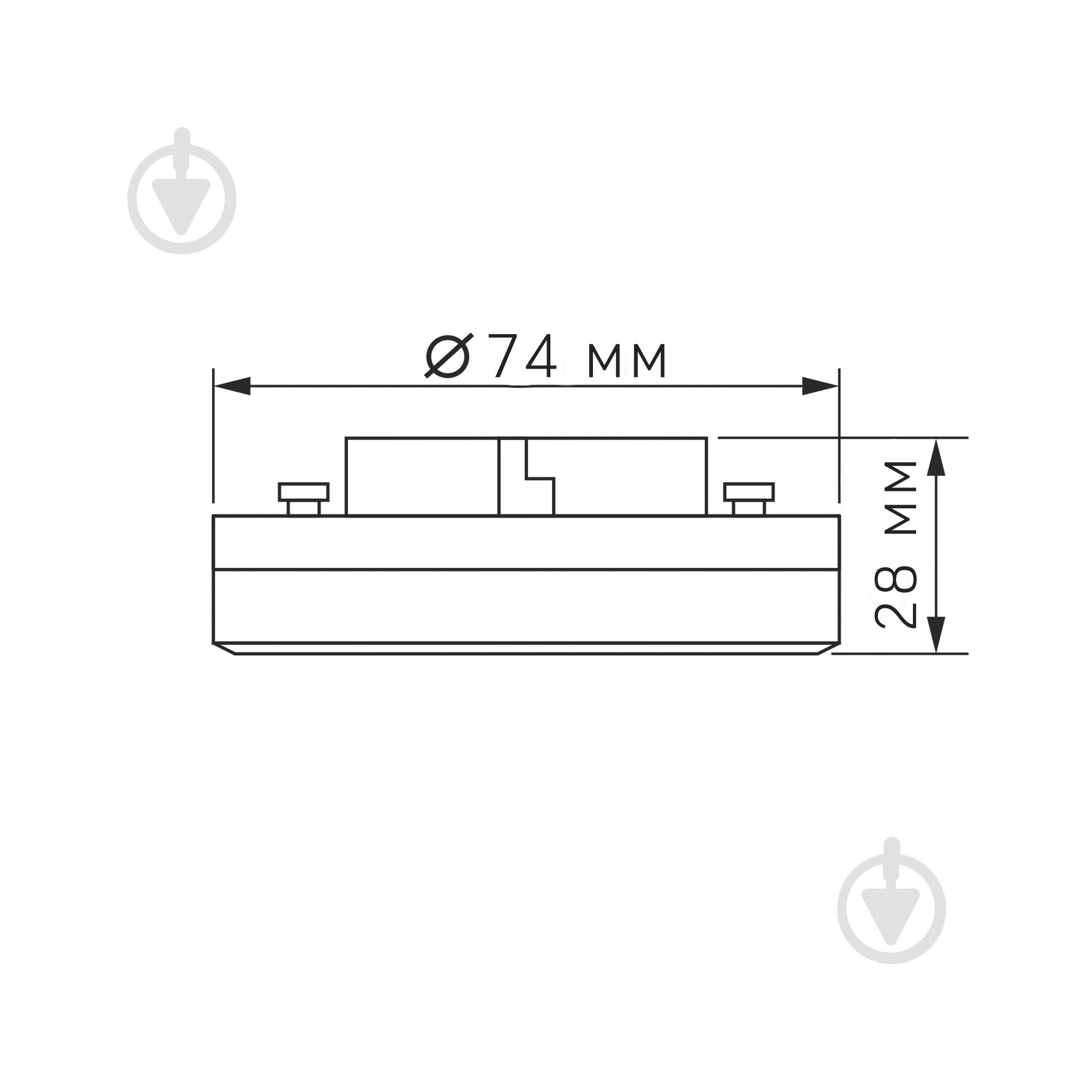 Лампа светодиодная Videx LED 12 Вт GX53 220 В 4100 К 27704 - фото 6 Лампа светодиодная Videx LED 12 Вт GX53 220 В 4100 К 27704 - фото 6