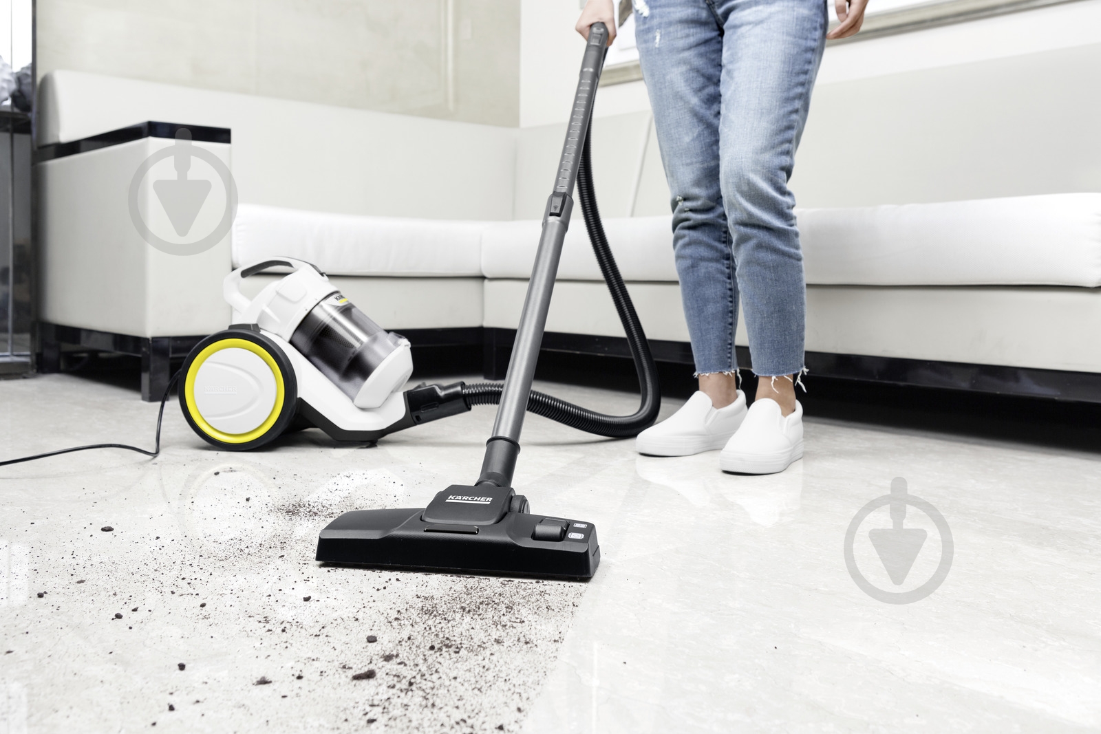 Пылесос Karcher 1.198-060.0 VC 3 Plus white - фото 2
