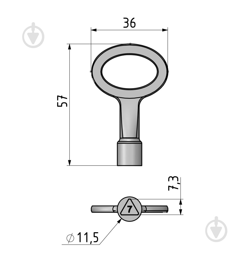 Ключ универсальный Новация 267.37 - фото 2