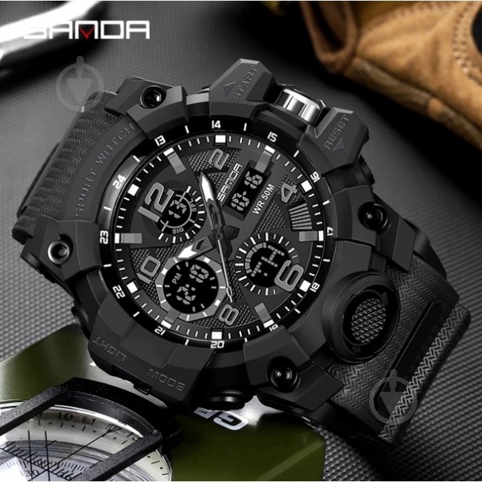 Наручные часы Power Sanda black - фото 3