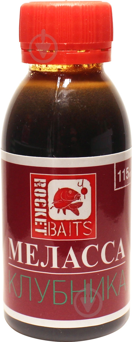 Меласса Rocket Baits клубника 115 мл - фото 1