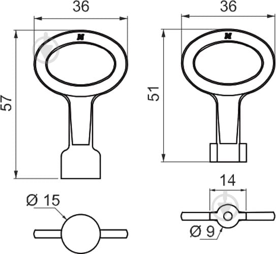 Ключ универсальный Новация 267.28 - фото 2