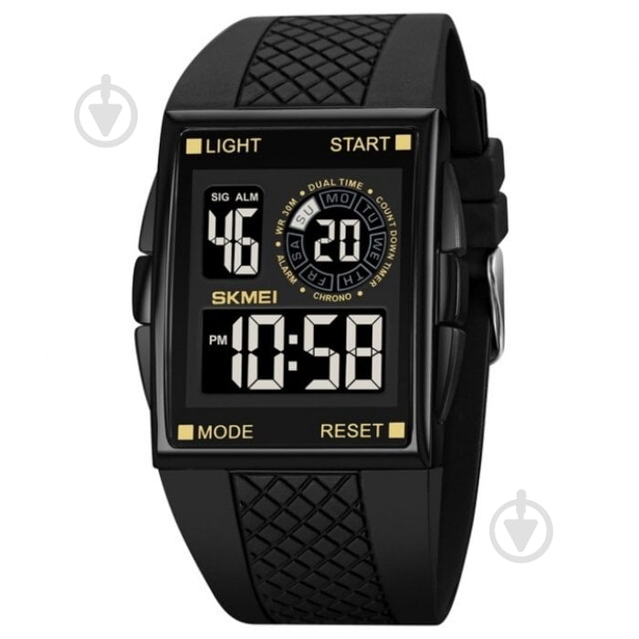 Годинник тактичний Jump Skmei black - фото 1