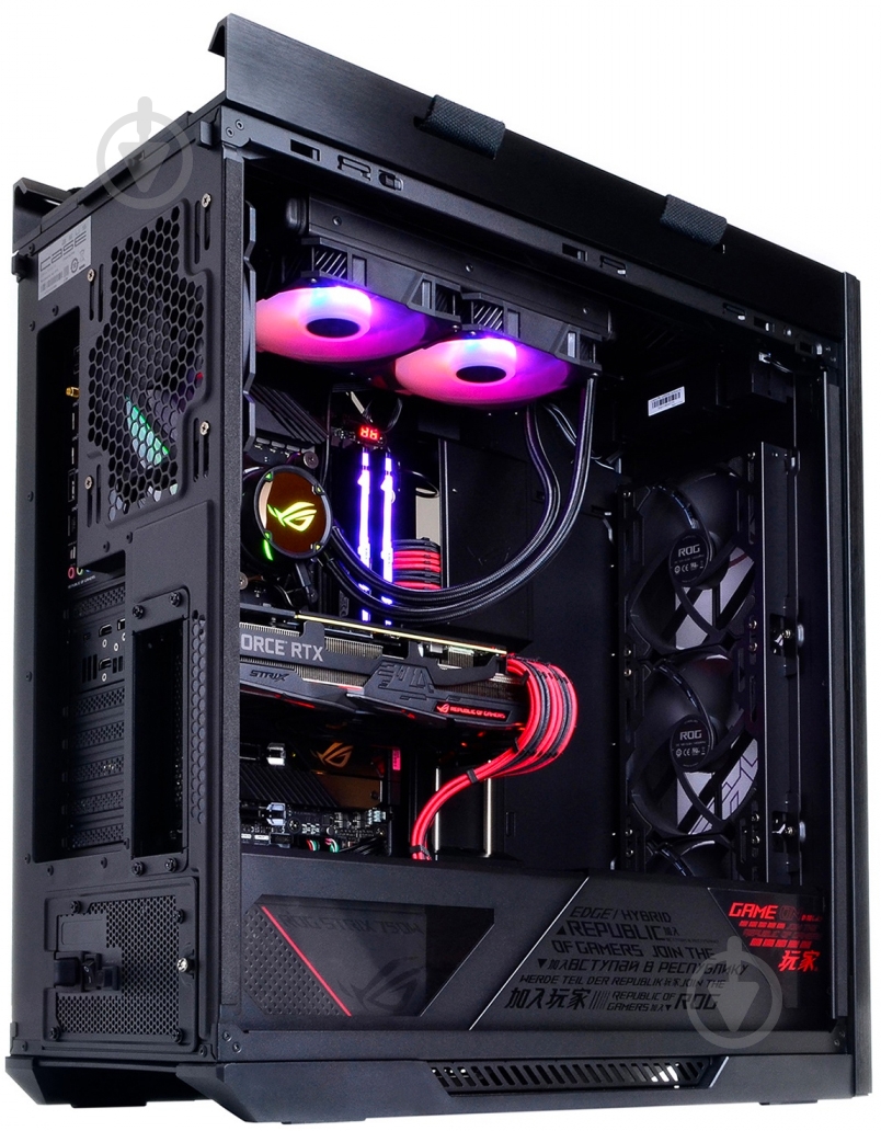 Компьютер персональный Artline Gaming STRIX (STRIXv73) black - фото 4
