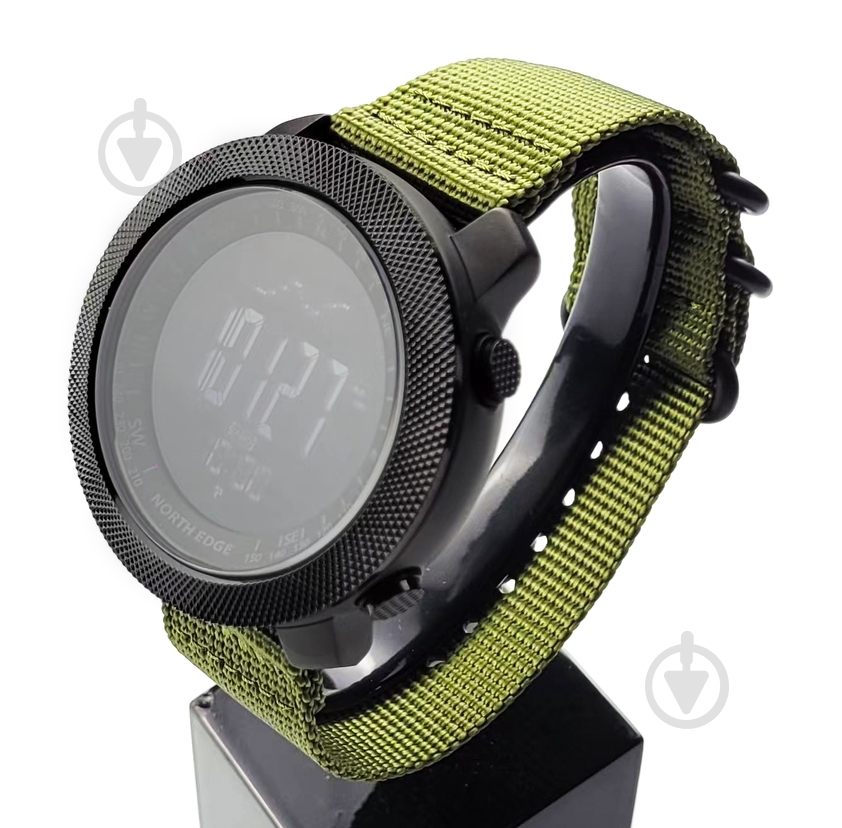 Наручний годинник тактичний Apache Green 5BAR North Edge - фото 2 Наручний годинник тактичний Apache Green 5BAR North Edge - фото 2