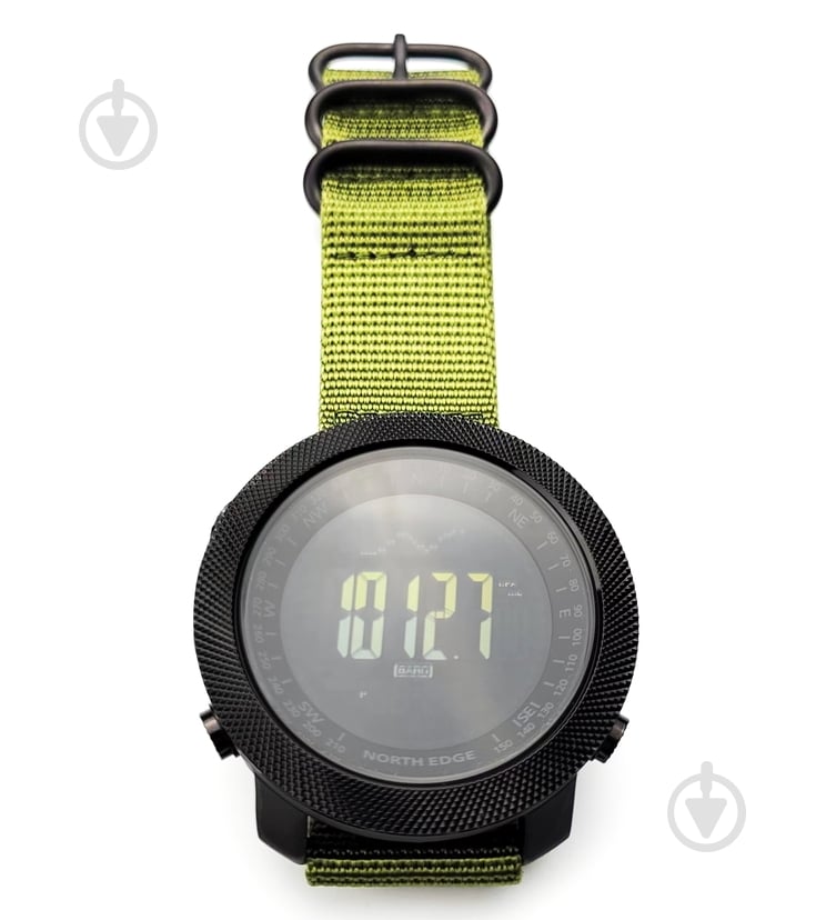 Наручний годинник тактичний Apache Green 5BAR North Edge - фото 3 Наручний годинник тактичний Apache Green 5BAR North Edge - фото 3