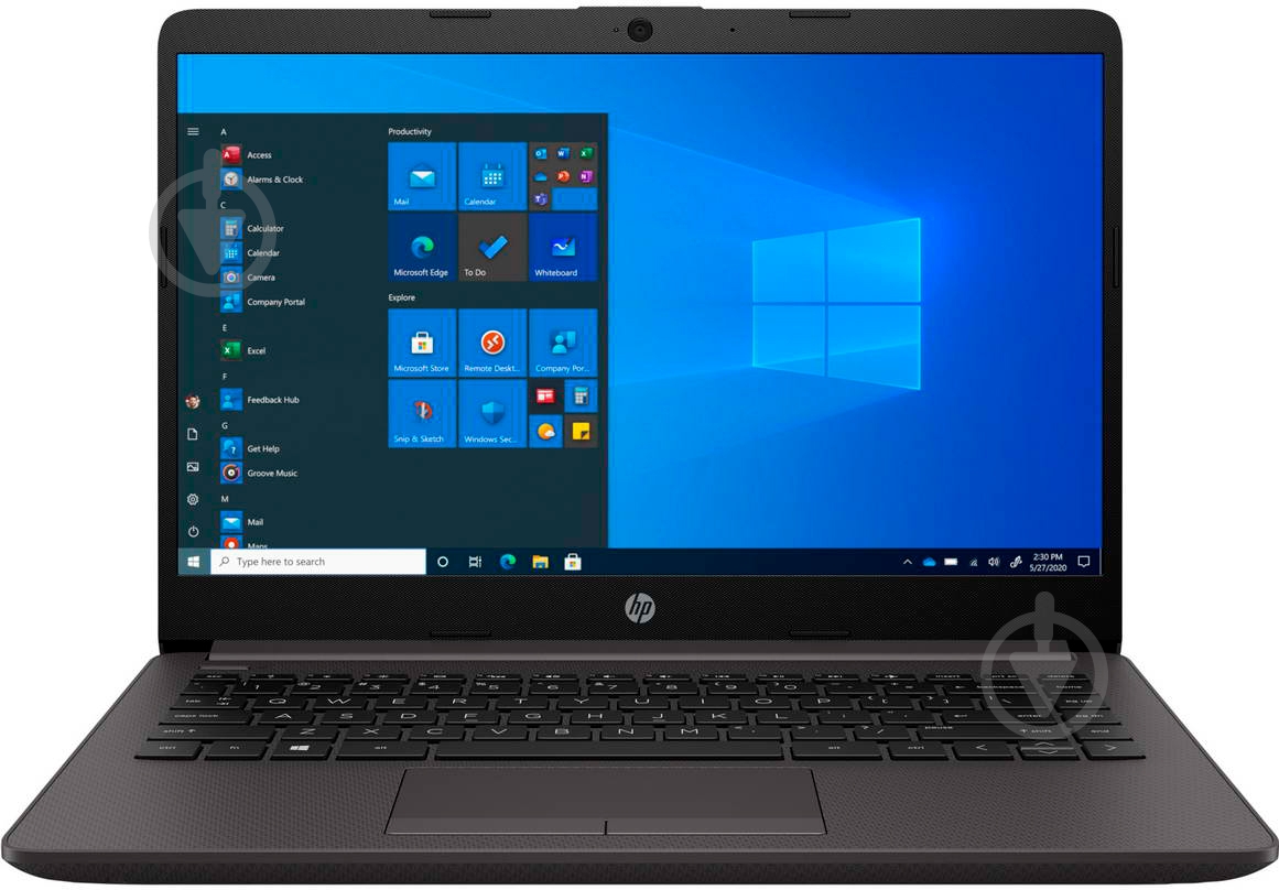 Ноутбук HP 245 G8 14" (27J56EA) black - фото 1 Ноутбук HP 245 G8 14" (27J56EA) black - фото 1