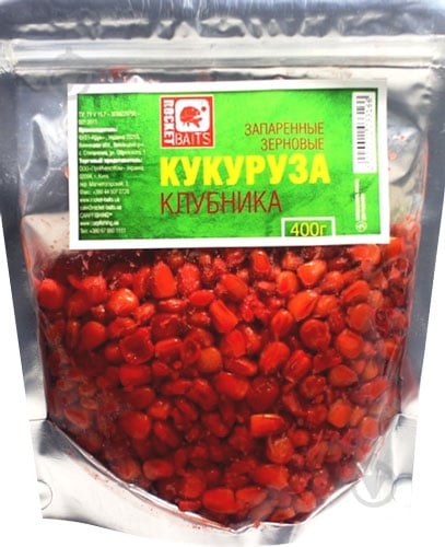 Кукуруза запаренная Rocket Baits 400 г клубника - фото 1