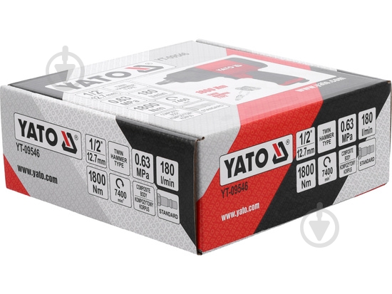 Гайковерт ударный YATO YT-09546 - фото 5