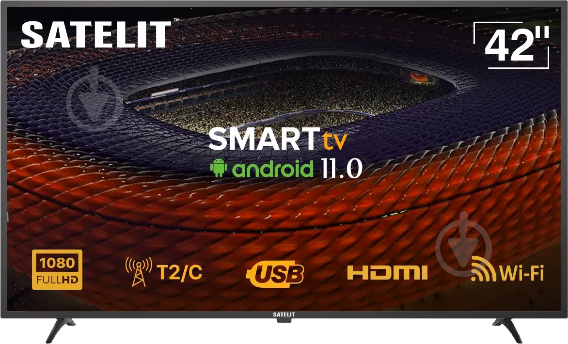Телевизор Satelit 42F9150ST 42" - фото 1 Телевизор Satelit 42F9150ST 42" - фото 1