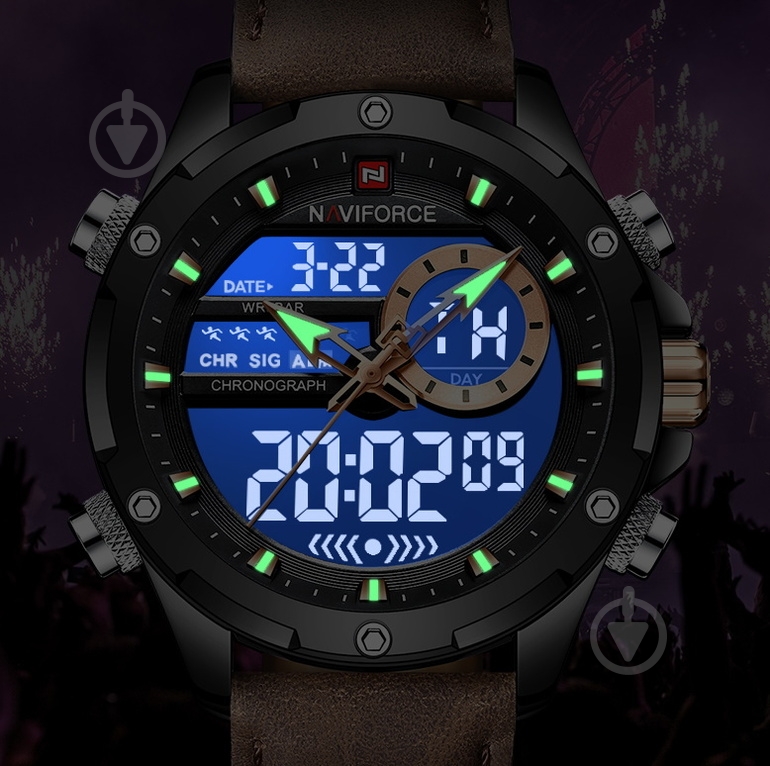 Наручные часы тактический Pride NaviForce - фото 7 Наручные часы тактический Pride NaviForce - фото 7