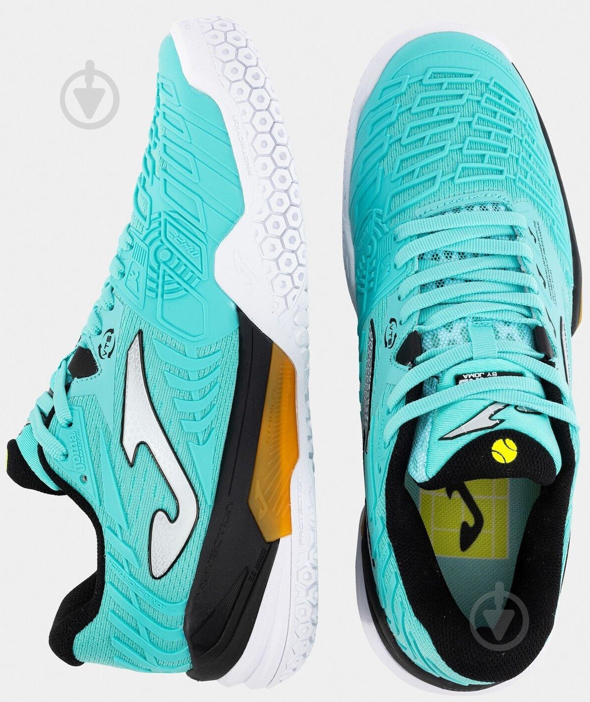 Кроссовки мужские Joma Roland All Court TROLS2527AC р.44 бирюзовые - фото 4