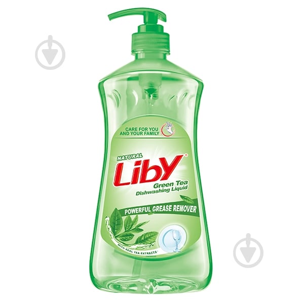 Засіб для ручного миття посуду LIBY фруктів і овочів Зелений чай 1,05 л - фото 1 Засіб для ручного миття посуду LIBY фруктів і овочів Зелений чай 1,05 л - фото 1