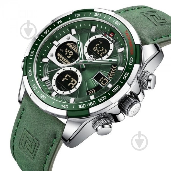 Часы тактические Fly ArmyGreen NaviForce green - фото 2 Часы тактические Fly ArmyGreen NaviForce green - фото 2