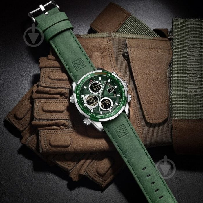 Часы тактические Fly ArmyGreen NaviForce green - фото 3 Часы тактические Fly ArmyGreen NaviForce green - фото 3