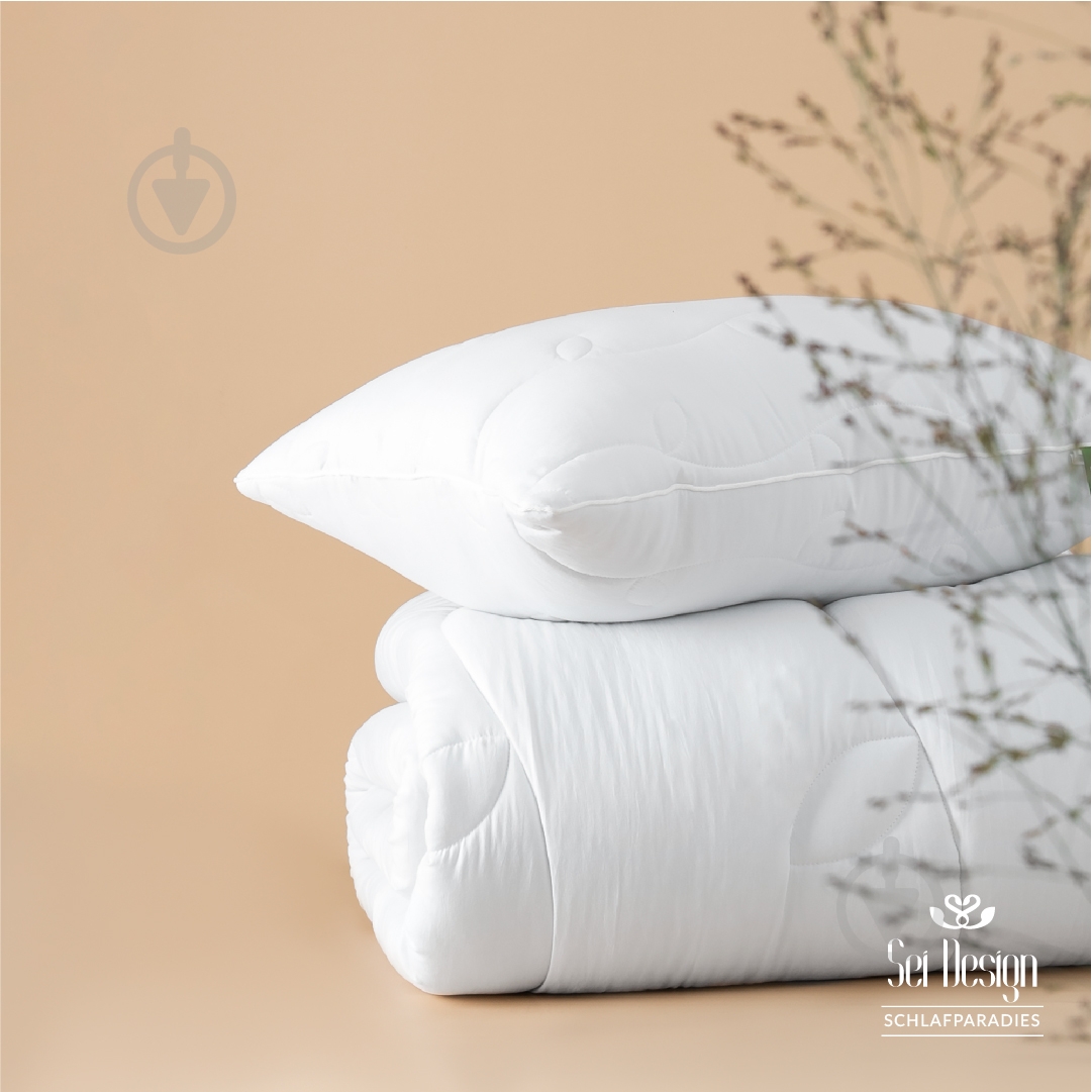 Одеяло Sei Design Deluxe 200x220 см белый - фото 14