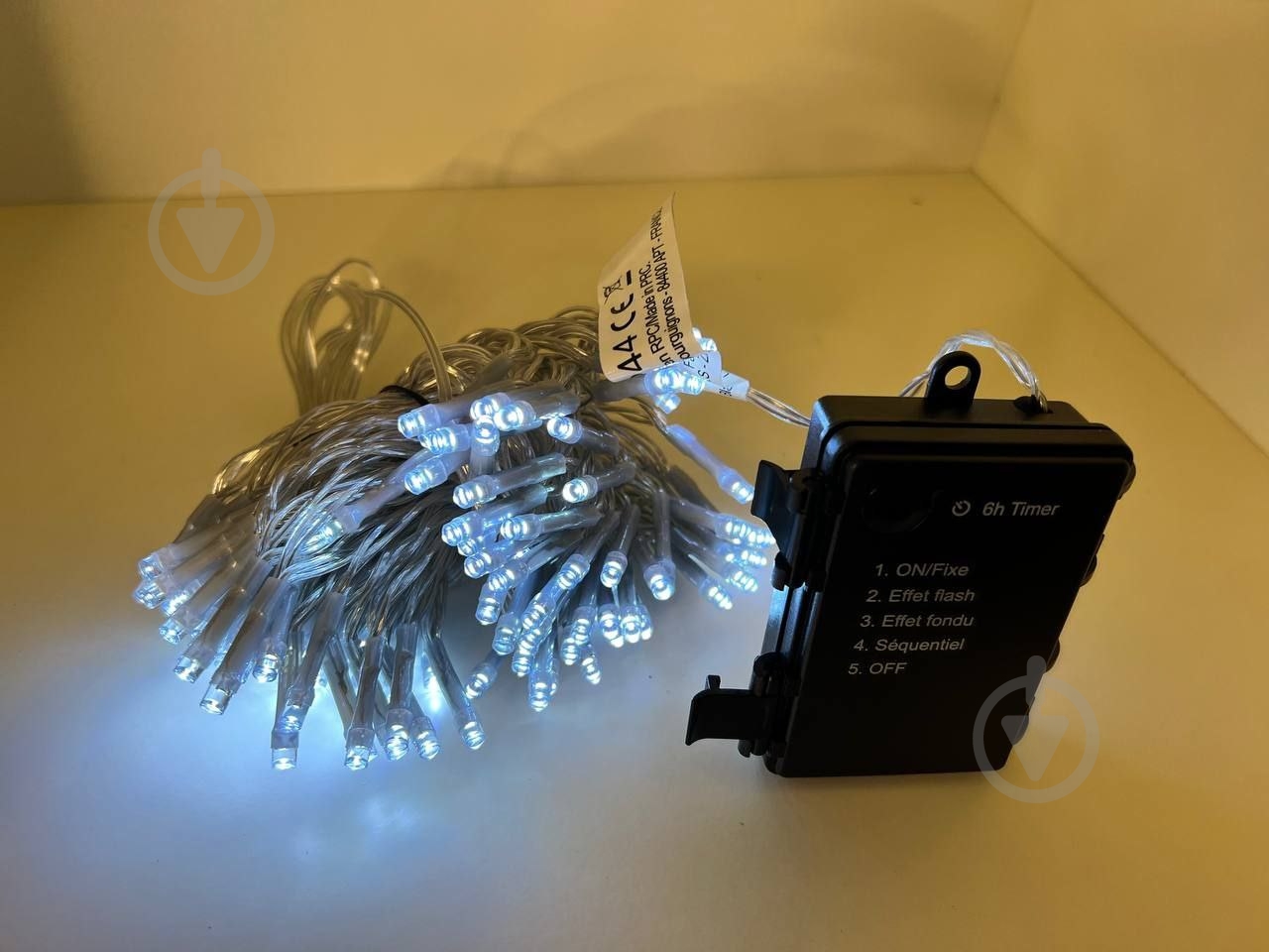 Гирлянда Blachere CARA100D холодная белая светодиодная (LED) 100 ламп 10 м - фото 2