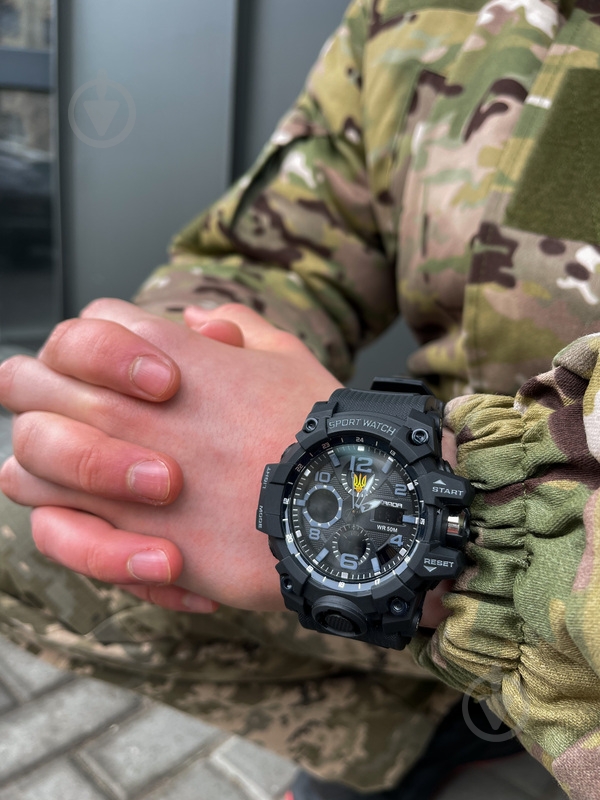 Часы тактические Peremoga ( с гербом) Sanda - фото 18 Часы тактические Peremoga ( с гербом) Sanda - фото 18