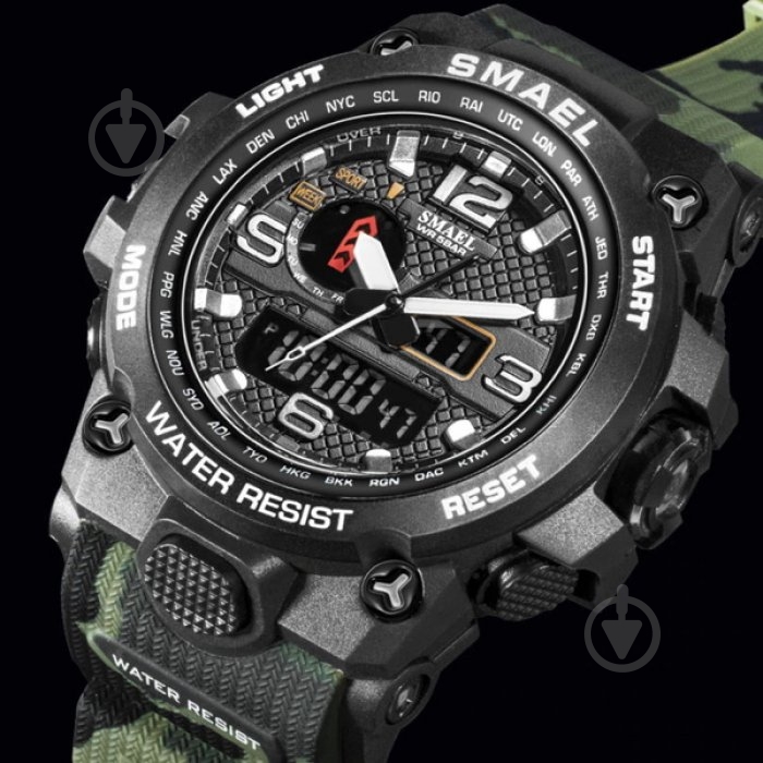 Часы тактические Tank Smael black - фото 2