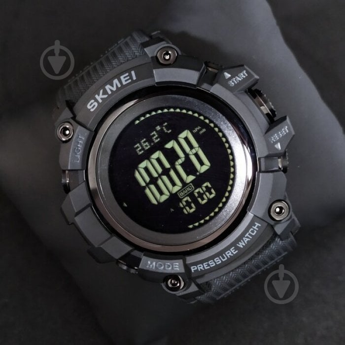 Годинник тактичний Processor з компасом Skmei black - фото 4 Годинник тактичний Processor з компасом Skmei black - фото 4