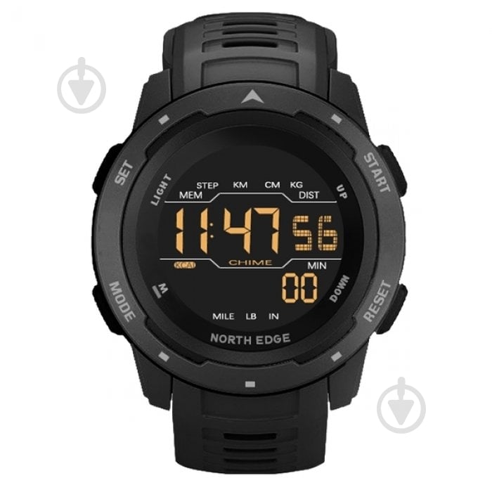 Годинник тактичний MARS Pro 5BAR North Edge black - фото 1 Годинник тактичний MARS Pro 5BAR North Edge black - фото 1