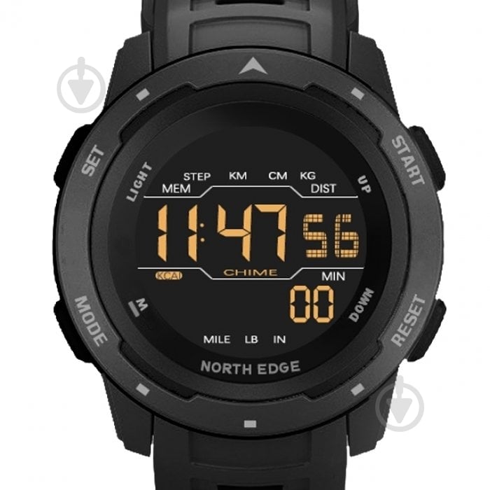 Годинник тактичний MARS Pro 5BAR North Edge black - фото 2 Годинник тактичний MARS Pro 5BAR North Edge black - фото 2
