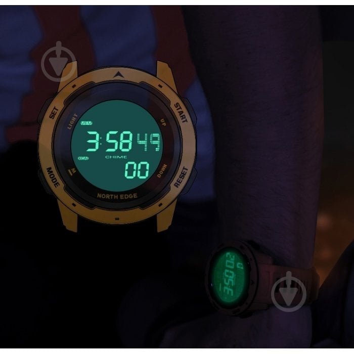 Годинник тактичний MARS Pro 5BAR North Edge black - фото 6 Годинник тактичний MARS Pro 5BAR North Edge black - фото 6