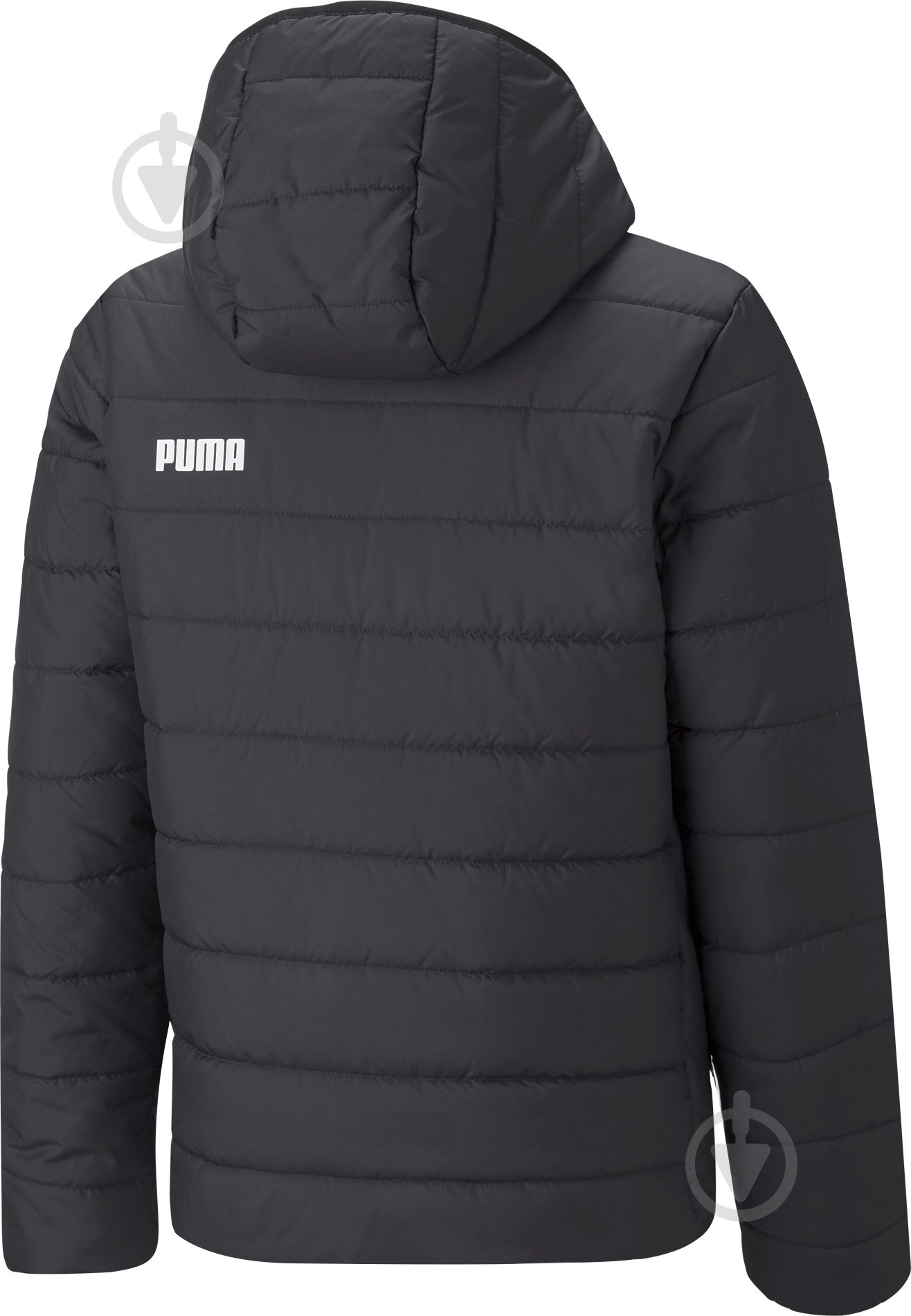 Куртка для мальчиков демисезонная Puma ESS HOODED PADDED JACKET 67055901 р.176 черная - фото 2