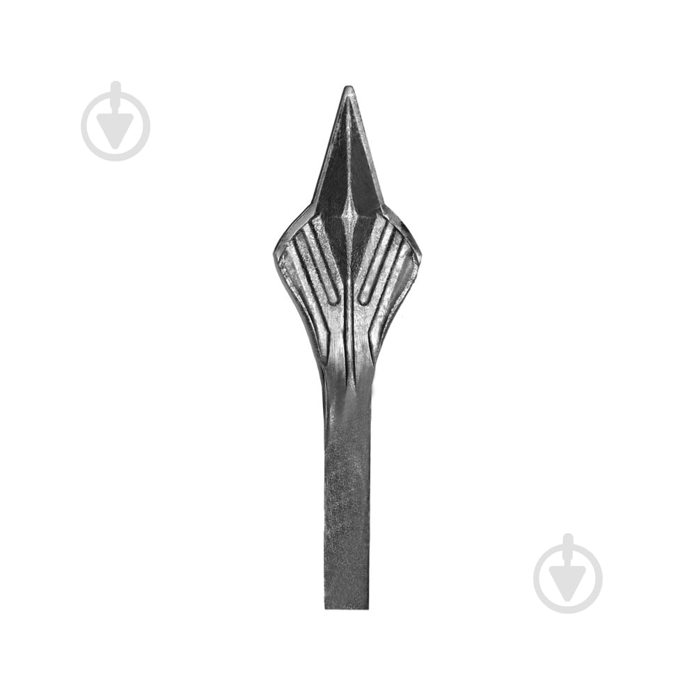 Пика кованая Артдеко 40.129 150х40х12 мм невальцованная - фото 1