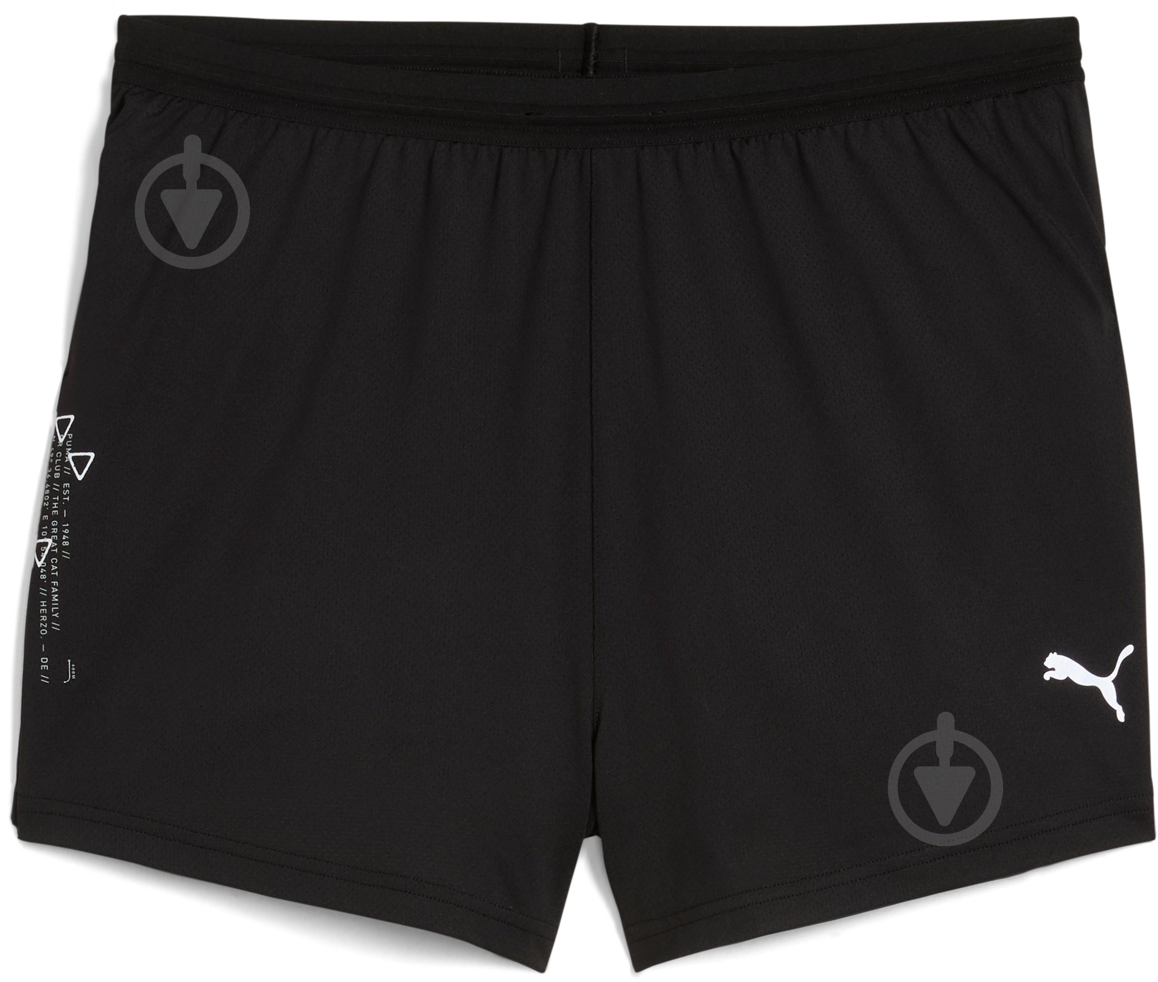 Шорти Puma M RUN KNIT 3” SPLIT SHORT 52663401 р. L чорний - фото 1