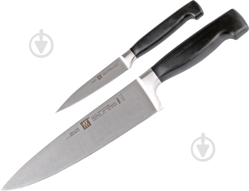 Набір ножів Zwilling J.A. Henckels Four star 2 предмети 35175-000 - фото 1 Набір ножів Zwilling J.A. Henckels Four star 2 предмети 35175-000 - фото 1