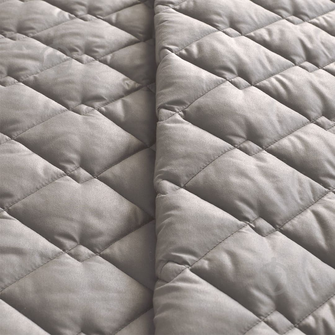 Покривало Cube 140x210 см IDEIA сірий із малюнком - фото 6