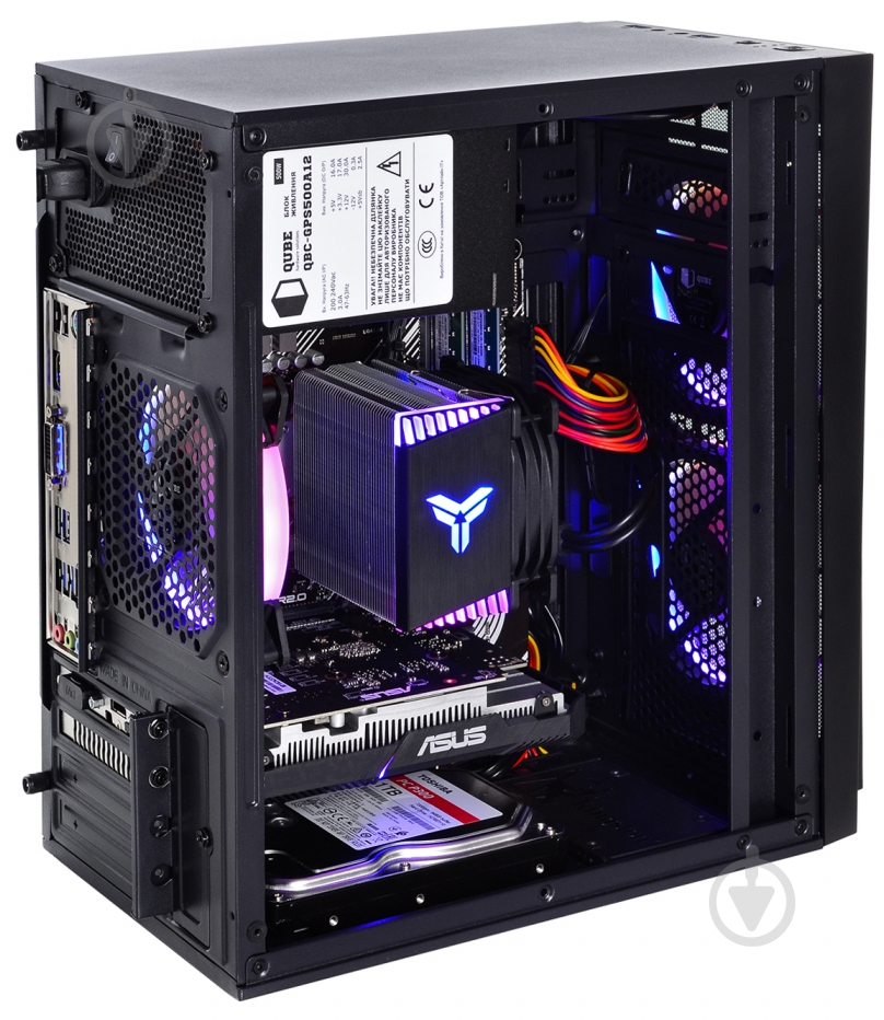 Комп'ютер Artline Gaming X34 (X34v16) black - фото 5