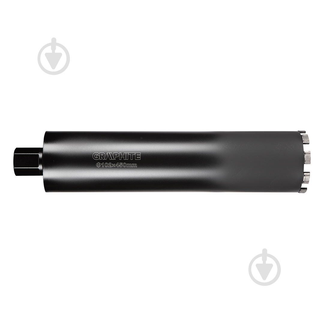 Коронка алмазная GRAPHITE 102 мм 57H862 - фото 1