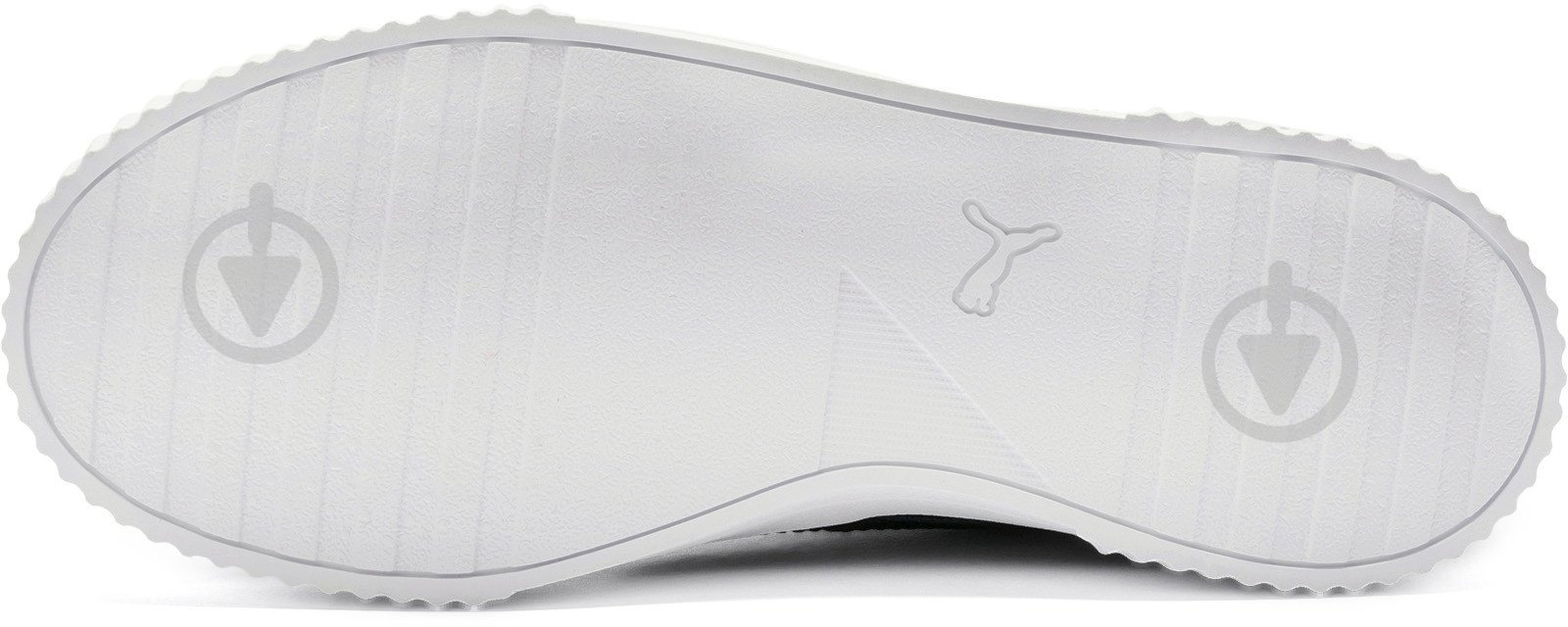 Кроссовки женские демисезонные Puma Carina L 37032501 р.38 черно-белые - фото 4